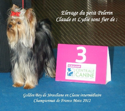 Du Petit Pelerin - Championnat de France 2012